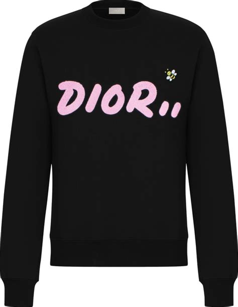 dior x kaws black pink pullover|KAWS Dior stockx.